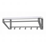 Pat&egrave;re Murale Design "Kare" 70cm Blanc Prix