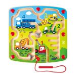 Hape E1713 - Labyrinthe construction et chiffres - Jeu En Bois