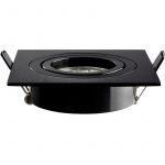 Heitronic DL7801 500596 Luminaire &agrave; LED encastrable 8 W noir