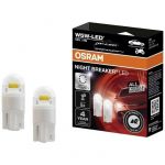 Ampoules LED Osram Night Breaker - W5W-T10-12V - ensemble de 2 pièces