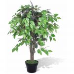 VidaXL Palmier Artificiel Plastique avec Pot 90 cm