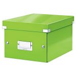 Leitz Bo&icirc;te de rangement carton CLick&Store Wow H 16 X L 21,7 x P 28 cm vert