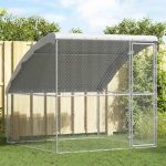VidaXL Cage &Agrave; Poules Argent&eacute; 2 X 2 X 2 M Acier Galvanis&eacute;