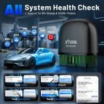 XTooL Advancer AD20PRO OBD2 Scanner Bluetooth Outil de diagnostic de voiture complet du syst&egrave;me Scanner OBD2 R&eacute;initialisation d'huil