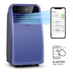 Klarstein Metrobreeze New York Smart 7k - Climatiseur mobile connect&eacute; 7000 BTU-2,1 kW - pour 21 &aacute; 34 m&sup2; - Classe A - Bleu