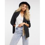 Only ONLELLY 3/4 Life Blazer TLR Noos, Noir, 42 Femme