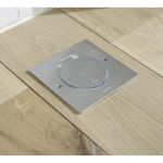 Legrand Kit prise de sol 2 P+T inox