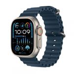 Apple Watch Ultra 2 GPS + Cellular - Titanium Case - Blue Ocean Band - 49 mm - M