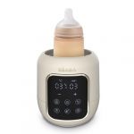 Beaba Chauffe-Biberon/St&eacute;rilisateur, Chauffe Lait Maternel/Infantil, Multifonctions : 5 Modes, Bain-Marie, Chauffe Petit Pots, D&eacute;congelation, Mode Rapide, Mode St&eacute;rilisation, Multi Milk, Argile