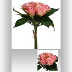 Bouquet de Fleurs "9 Roses" 24cm Rose
