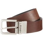 Levi's Core - Ceinture réversible en cuir - Noir/marron