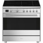 Smeg Piano de cuisson induction SCB95CIX