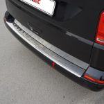 Omac Protection seuil coffre pare-chocs Compatible avec VW T6 Transporter 2015-2024 acier inox