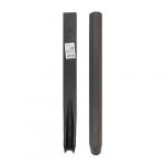 Nature Piquet PVC recyclé à fixer pour bordure de jardin BorderFix - H 38 x 3,6 x 3,8 cm