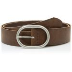 Levi's Levis-Circle Buckle Belt-Brown