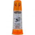 Cleopatre Lot de 5 Rollers de Correction Effac'Encre 360&deg; t&ecirc;te rotative Blanc