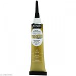Pebeo Peinture pour contour sur verre Vitrea 160, tube cerne or de 20 ml