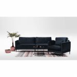 Fauteuil Splendido Tissu Gris foncé 1 Place Rose