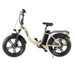 Nilox X9 Vélo Électrique Pliant avec Roues 20" 26V 250W Beige