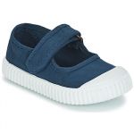 Victoria Ballerines enfant MERCEDES VELCRO LONA - Couleur 33 - Taille Bleu