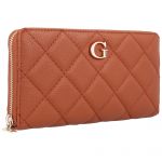 Guess MAXI PORTEFEUILLE GILLIAN SURPIQU&Eacute; Marron