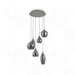 Ideal lux Suspension SOFT Fum&eacute; 6x40W - 111841