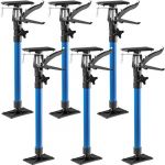 TecTake 6 Etai de Soutien à Gâchette Télescopique de 51 cm à 115 cm - bleu