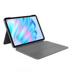 Logitech Etui clavier Combo Touch pour iPad Air 11 pouces (M2), iPad Air (5e generation - 2022)