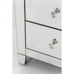 Kare Design Commode Luxury argent 3 tiroirs