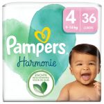 Pampers Couches B&eacute;b&eacute; Harmonie Taille 4 9kg - 14kg - Le Paquet De 36 Couches