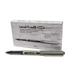 Uni Ball Uni Mitsubishi Pencil - 12 Stylos Eye Fine UB-157 - Stylo Roller Encre Liquide Noire - Pointe 0,7 mm - Écriture Medium
