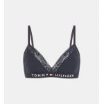 Tommy Hilfiger Soutien-gorge triangle signature Bleu - Couleur Bleu - Taille XS