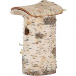 Esschert design Best For Birds - Nichoir pour mésange bleue en bois de bouleau