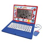 Lexibook Spidey et Ses Incroyables Amis, Ordinateur Portable éducatif français/Anglais, Jouet pour Enfants, 170 activités pour Apprendre, Jeux et Musique, Grand écran, Rouge/Bleu, JC599SPi1
