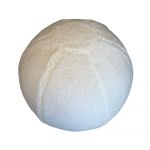 Pouf Ballon Yoga en Tissu Mouton – 55 cm