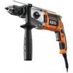 AEG Perceuse à percussion Powertools SB2E1100RV 1100 W 2 vitesses avec mallette