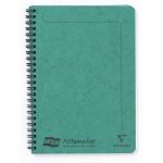 Clairefontaine 4853Z - Carnet Europa Notemaker A5, 120p./60 feuilles détachables 90 g/m² reliure intégrale, ligné, coloris vert