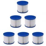 Arebos Lot de 6 cartouches filtrantes de rechange | Spa Whirlpools