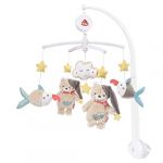 Fehn Babysun Mobile musical ours Bruno multicolore