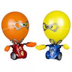 Silverlit Ycoo par - Robot Kombat Ballon télécommandé 14 cm - Pack 2 Robots - Explose la tête de Ton adversaire ! - Jouet avec Effets sonores Et Lumineux. 11546141