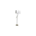 Unilux Lampadaire abat-jour réglable. Led 12W E27, 20 000h, 68 lm/W Interr sur cordon Classe A