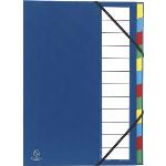 Exacompta Trieur rigide Ordonator 12 compartiments (24 x 32 cm)