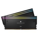 Corsair Dominator Titanium DDR5 RGB 64 Go (2 x 32 Go) 6400 MHz CL32 - Noir
