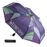 Undercover Parapluie pliant Wednesday - parapluie de poche avec housse de protection - diamètre 94 cm - léger et idéal pour les mains des enfants