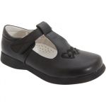 Boulevard - Chaussures à sangle à scratch - Fille (23 EUR) (Noir mat) - UTDF190