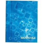 Majuscule Cahier piq&ucirc;re &agrave; grand carreaux 48 pages 17 x 22 cm