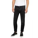 REPLAY Anbass Hyper Cloud Jean Slim, Noir (098 Black), 34W / 34L Homme