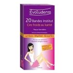 Evoluderm 20 bandes Institut cire froide au karité - peaux sensibles