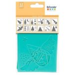 Art&eacute;mio 12 pochoirs de No&euml;l 9 x 9 cm