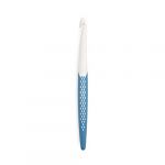 Prym Crochet pour laine Ergonomic n°9 bleu 18 cm